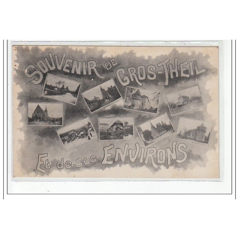 LE GROS THEIL - Souvenir de Gros-Theil et de ses environs - très bon état