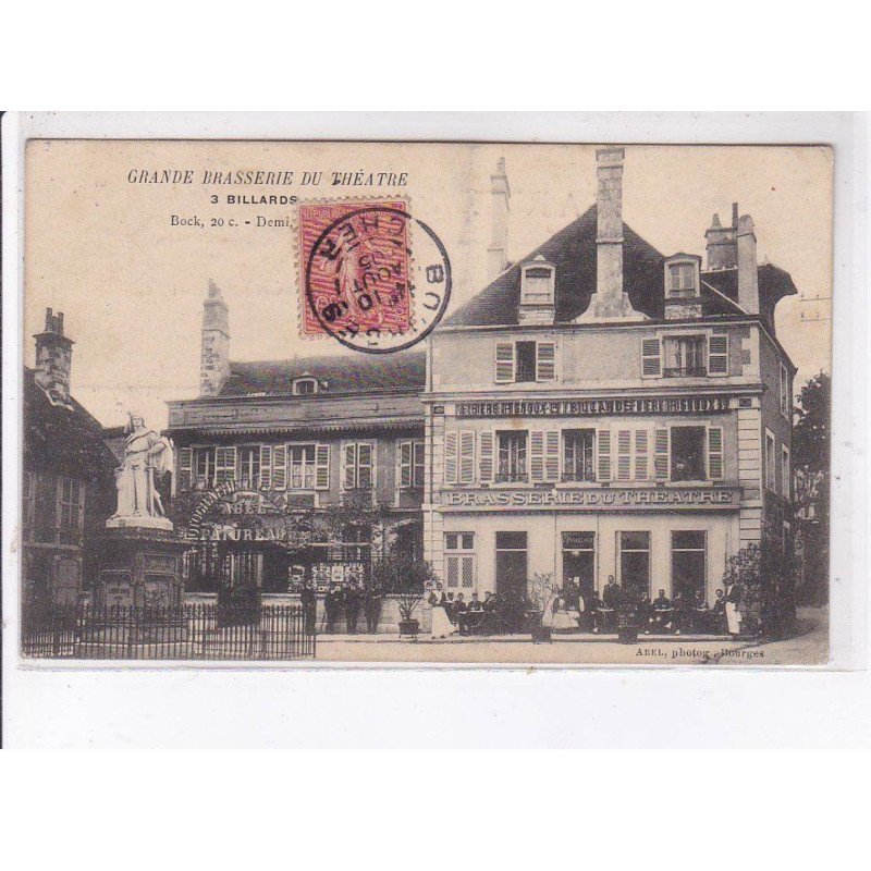 BOURGES: grande brasserie du théâtre - très bon état
