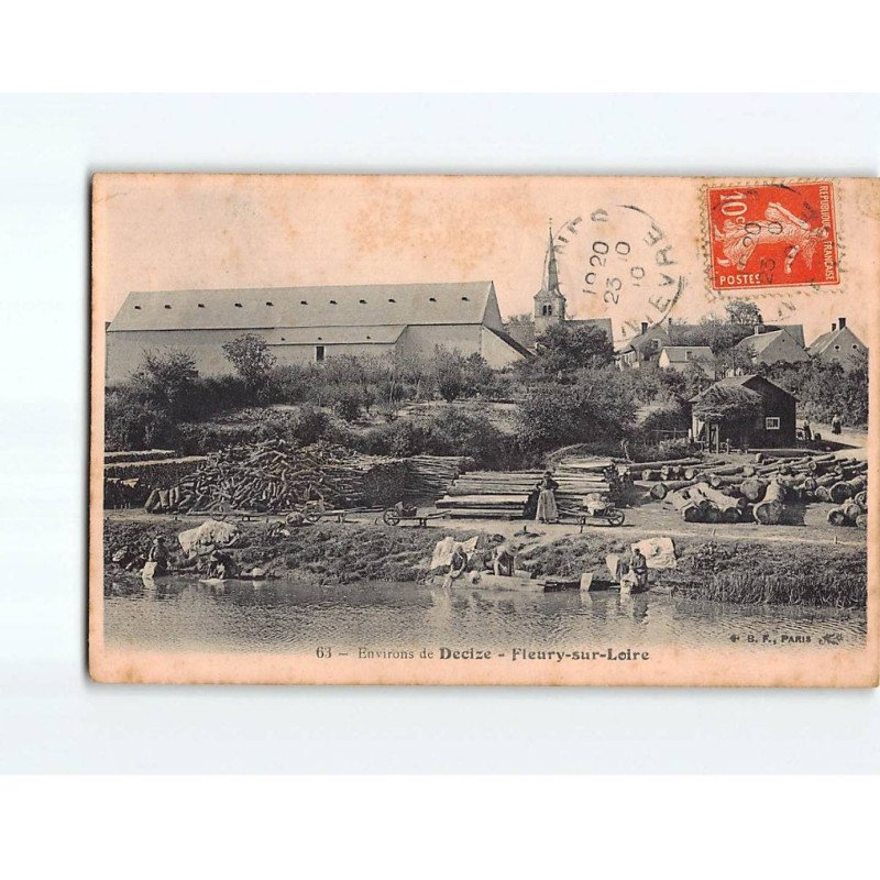 FLEURY SUR LOIRE : Vue générale - état
