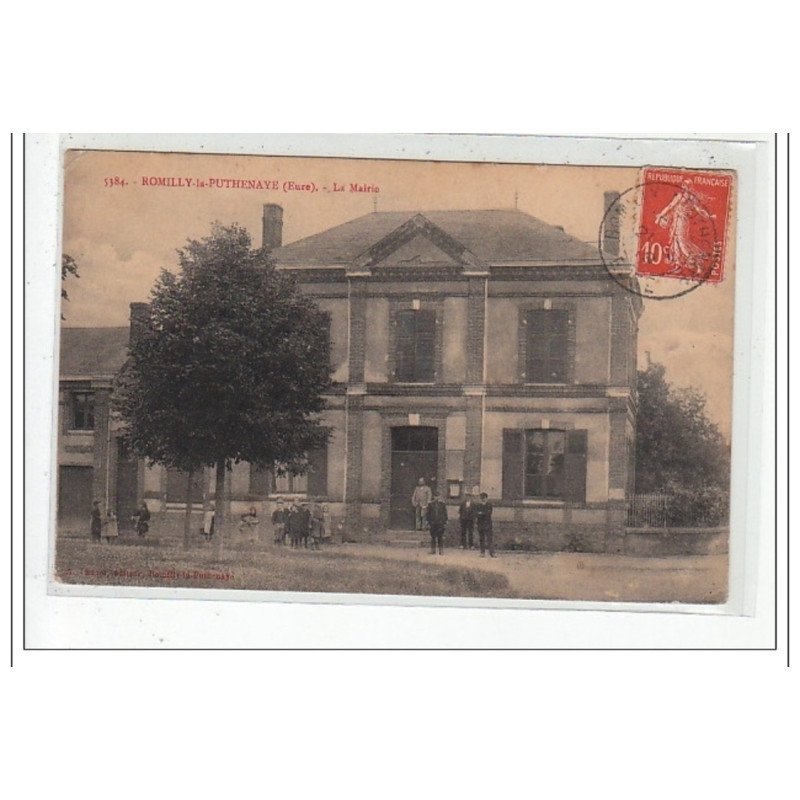ROMILLY LA PUTHENAY - La Mairie - très bon état