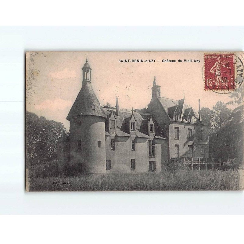 SAINT BENIN D'AZY : Château du Vieil-Azy - état