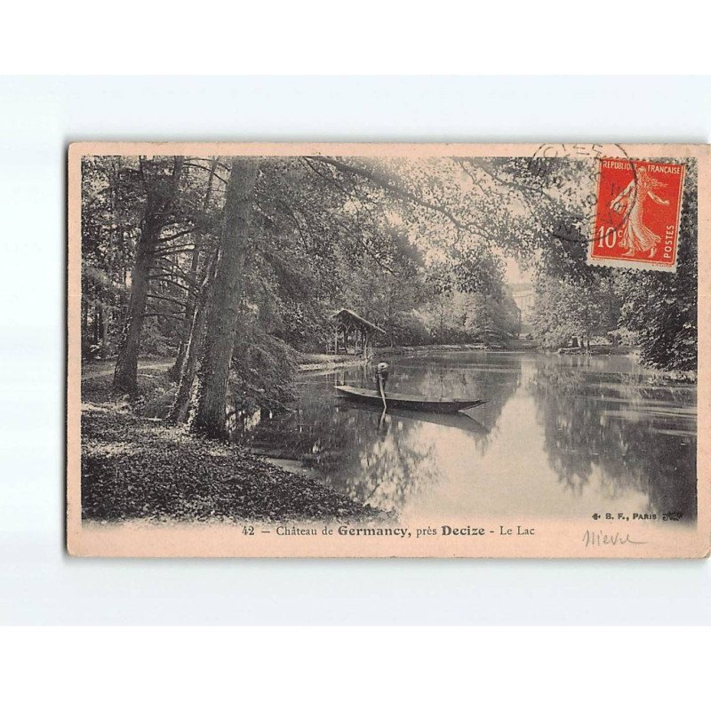 Château de Germancy, le Lac, près Decize - état
