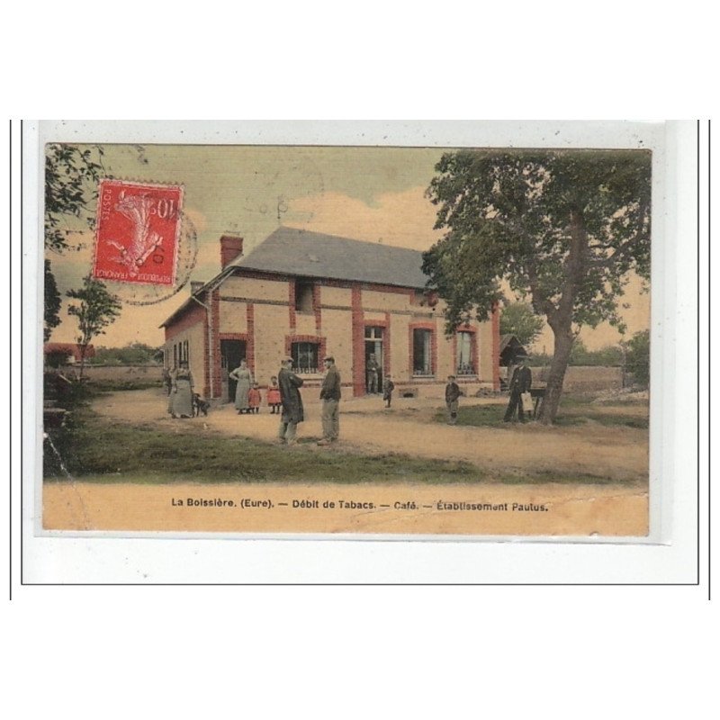 LA BOISSIERE - Débit de tabacs - Café - Etablissement Paulus - état