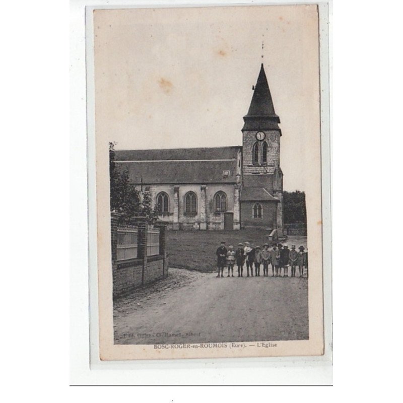 BOSC-ROGER EN ROUMOIS - L'Eglise - très bon état