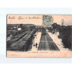 COMPIEGNE : Vue de la Gare - état