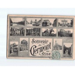 CLERMONT : Carte Souvenir - état