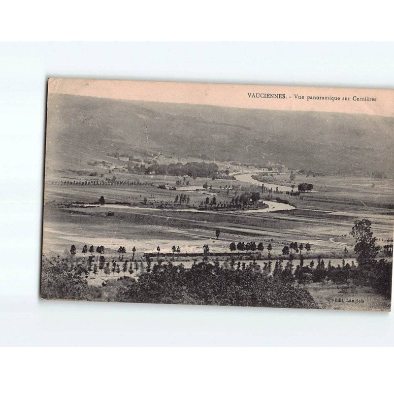 VAUCIENNES : Vue panoramique sur Cumières - état