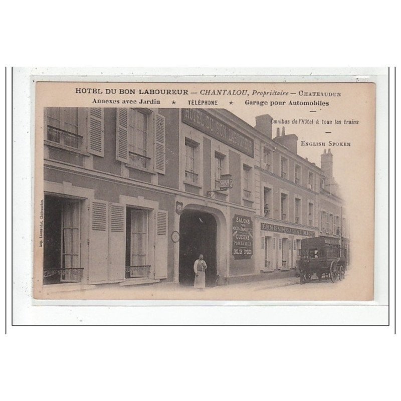 CHANTALOU : hotel du bon laboureur - tres bon etat
