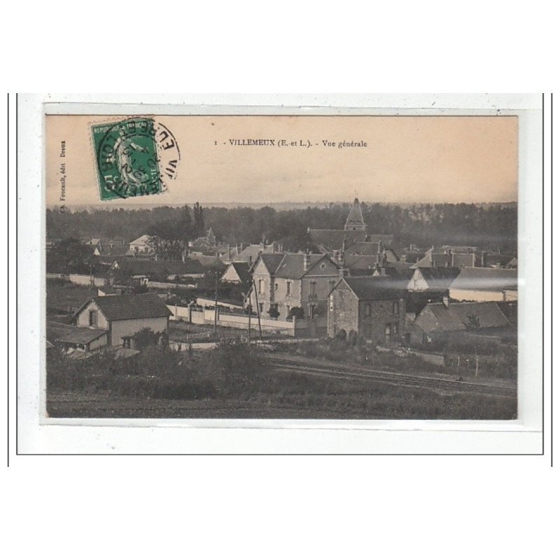VILLEMEUX : vue generale - tres bon etat
