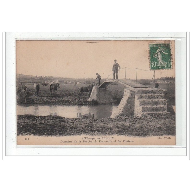 EURE et LOIRE : l'elevage au perche - tres bon etat