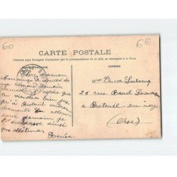 SENLIS : Carte Souvenir - état ( Partiellement Décollée )