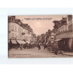 COMPIEGNE : La rue Solférino, vue prise du pont - très bon état