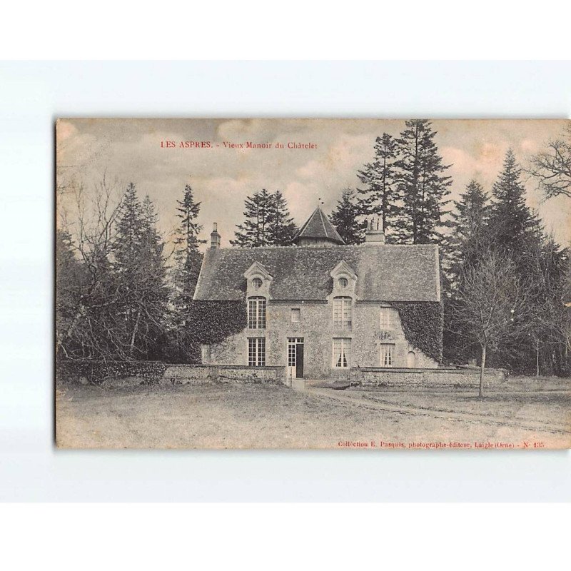 LES ASPRES : Vieux Manoir du Châtelet - état