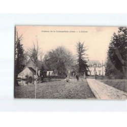 LA POTERIE AU PERCHE : Le Château de la Guimandière, l'entrée - très bon état