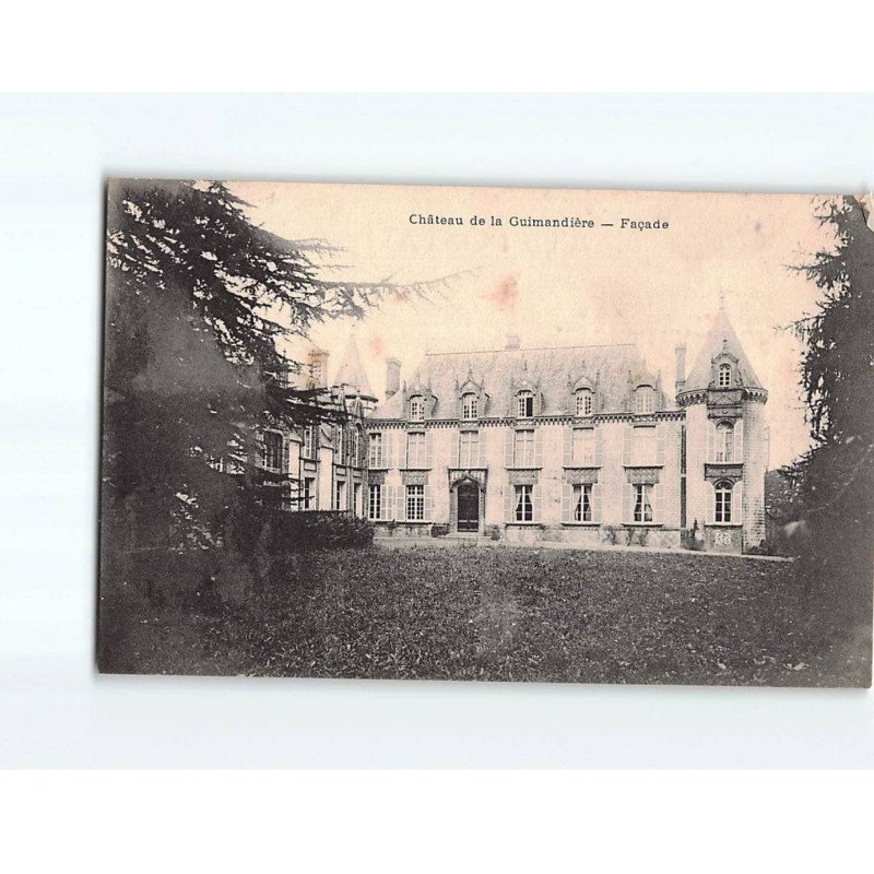 LA POTERIE AU PERCHE : Le Château de la Guimandière - état