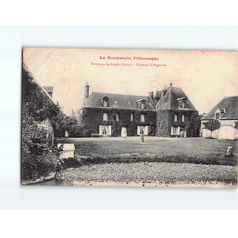 Château d'Auguaise, environs de l'Aigle - très bon état