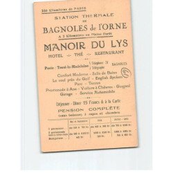 BAGNOLES DE L'ORNE - TESSE LA MADELEINE : Le Manoir du Lys - très bon état