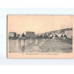 BOULOGNE SUR MER : La Plage, la Cavalerie - très bon état