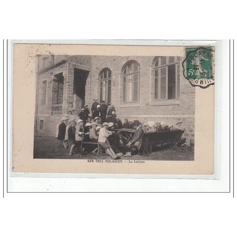 KER-TREZ-MALAOUEN - La Lecture - très bon état
