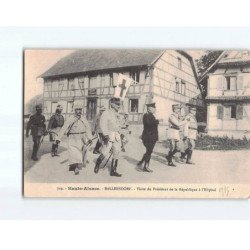 BALLERSDORF : Visite du Président de la République à l'hôpital - état