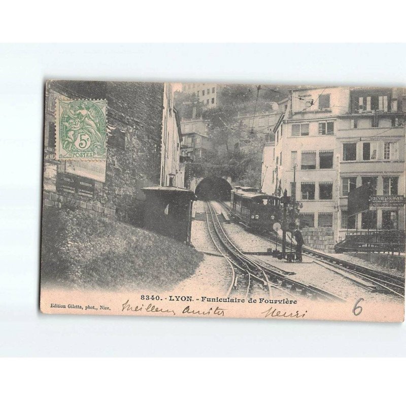 LYON : Funiculaire de Fourvière - état