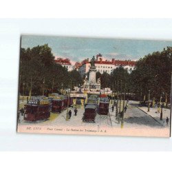 LYON : Place Carnot, la Station des Tramways - état