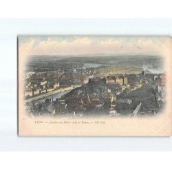 LYON : Jonction du Rhône et de la Saône - très bon état