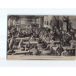 LYON-PERRACHE : oeuvre de la Cantine Militaire de la Gare - état
