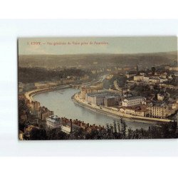 LYON : Vue générale de Vaise prise de Fourvière - très bon état