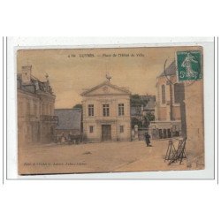 LUYNES - place de l'hotel de ville (toilée) - état