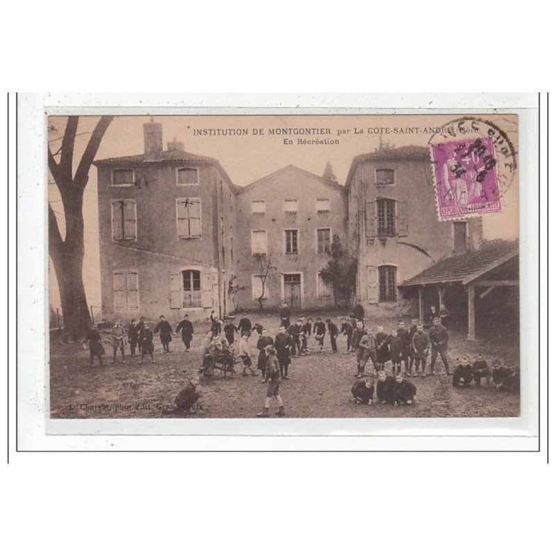 COTE-SAINT-ANDRE : institution de montgontier - tres bon état