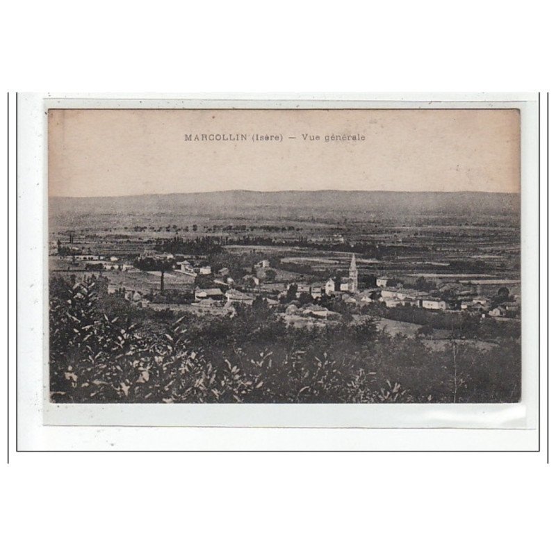 MARCOLLIN : vue generale - tres bon état