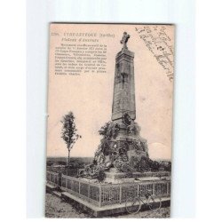 YVRE L'EVEQUE : Plateau d'Auvours, le Monument - état