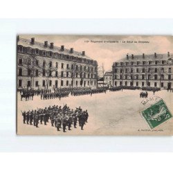 MAMERS? : 115e régiment d'Infanterie, Le Salut au Drapeau - état