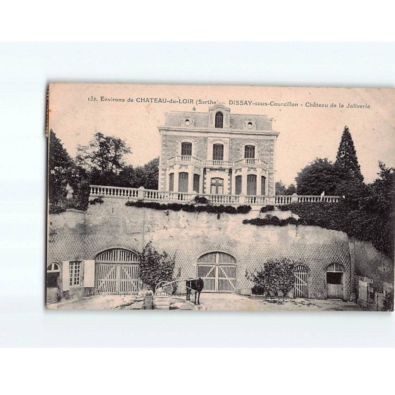 DISSAY SOUS COURCILLON :Château de la Joliverie - état