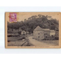 MONT SAINT JEAN : Moulin et Rocher de Courtarvel - état