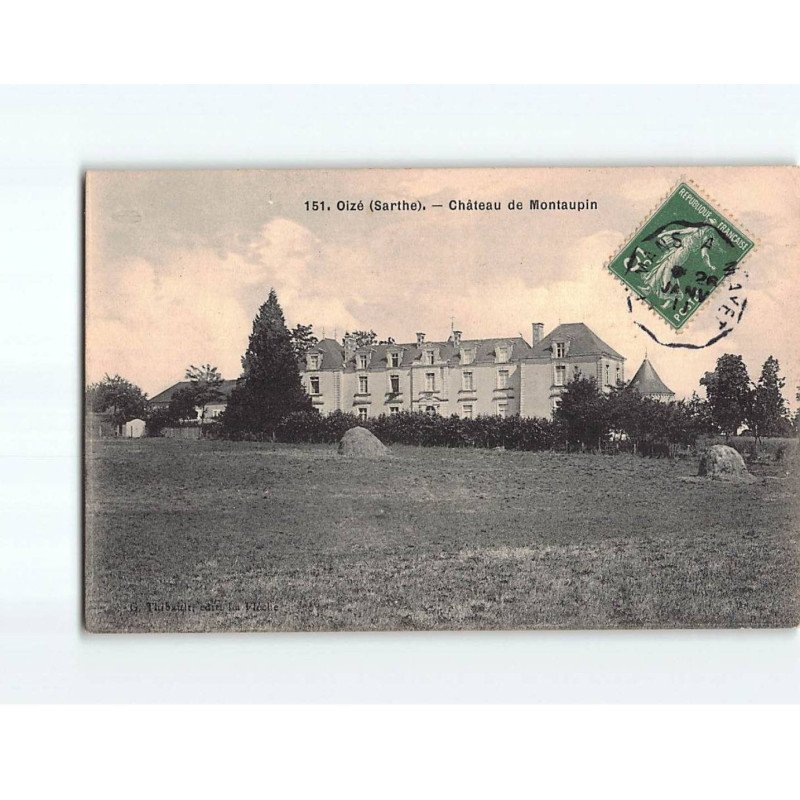 OIZE : Château de Montaupin - très bon état