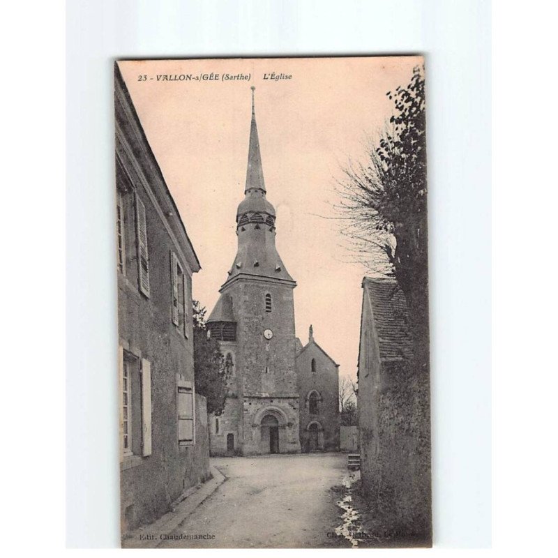 VALLON SUR GEE : L'Eglise - très bon état