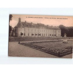 PARIGNE LE POLIN : Château des Perrais, Côté de la terrasse - très bon état