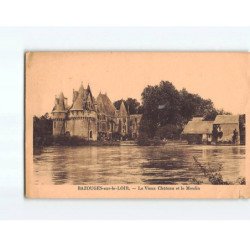 BAZOUGES SUR LE LOIR : Le vieux Château et le Moulin - état