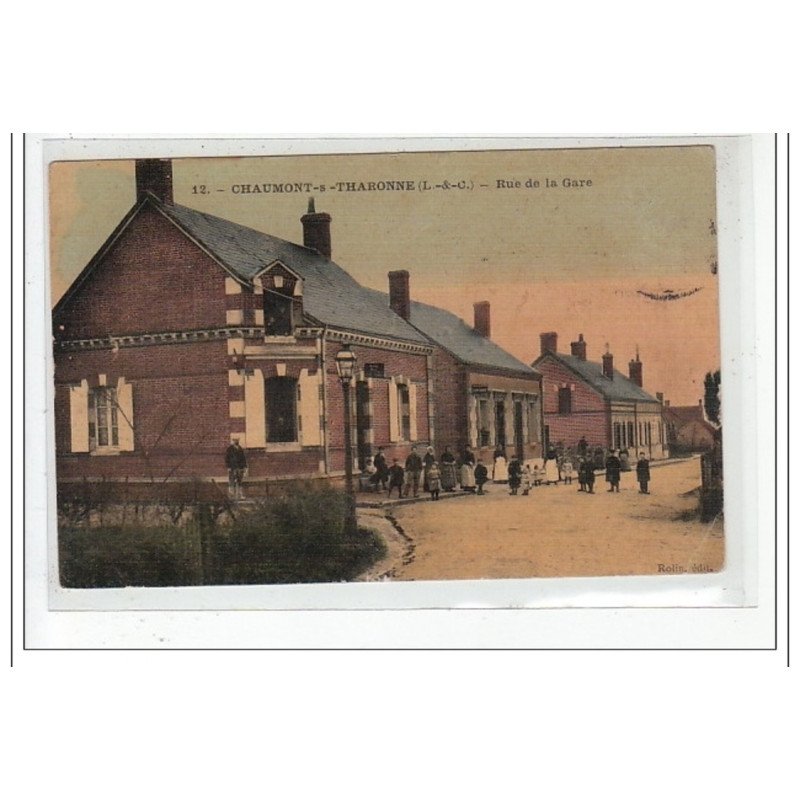CHAUMONT-s-THARONNE : rue de la gare - tres bon état