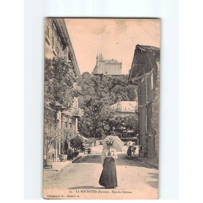 LA ROCHETTE : Rue du Château - état