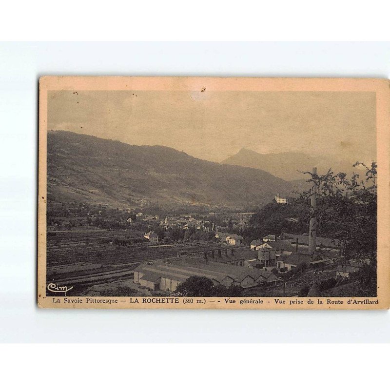 LA ROCHETTE : Vue générale - état