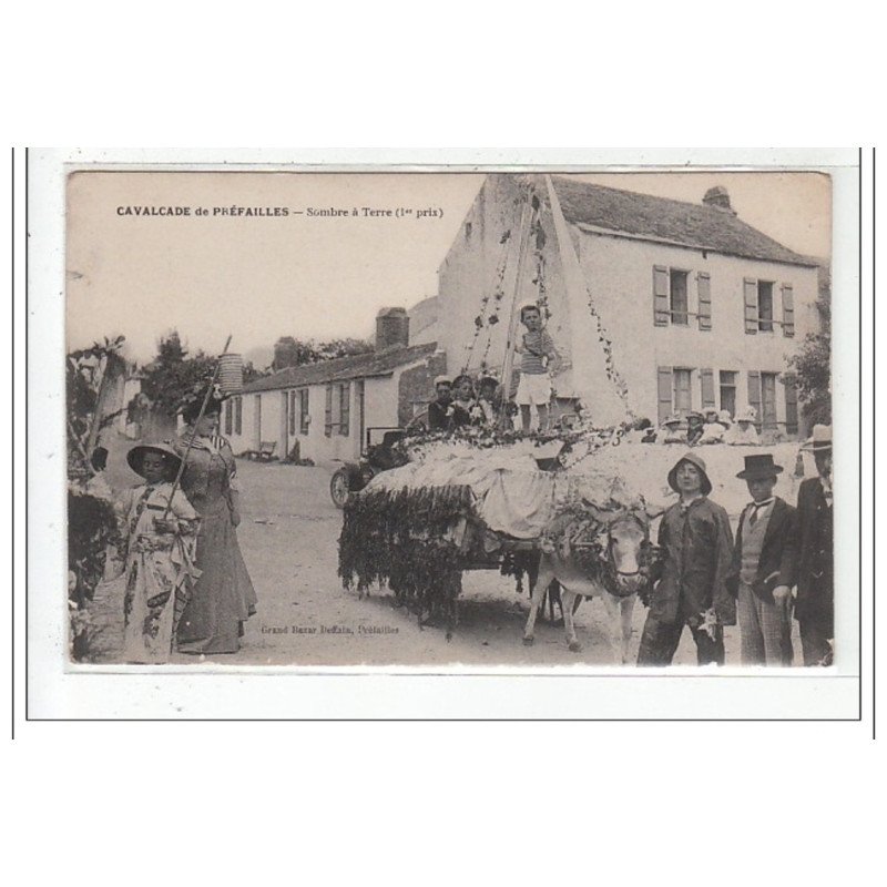 CAVALCADE DE PREFAILLES : sombre a terre - tres bon etat