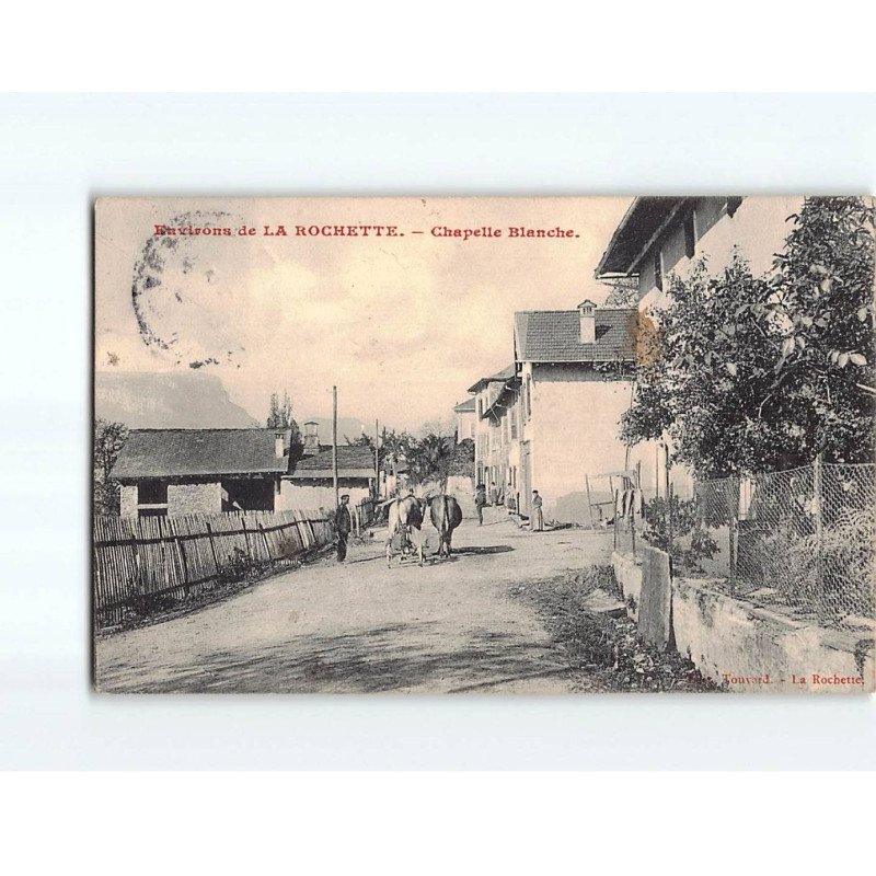 LA CHAPELLE BLANCHE : Vue intérieure - état