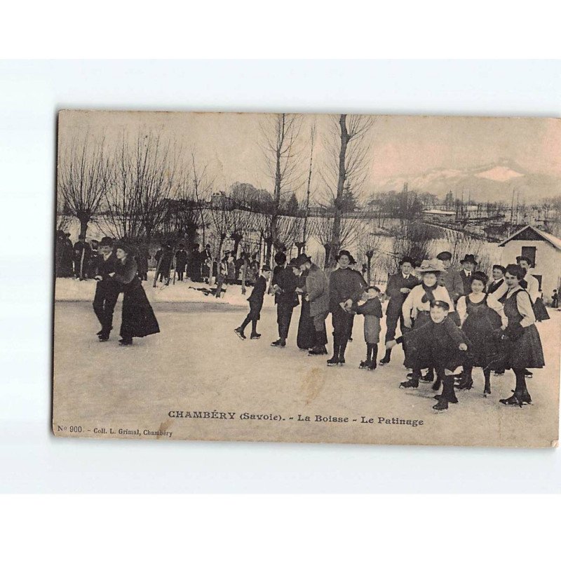 CHAMBERY : La Boisse, la Patinage - état  ( Partiellement Décollée )