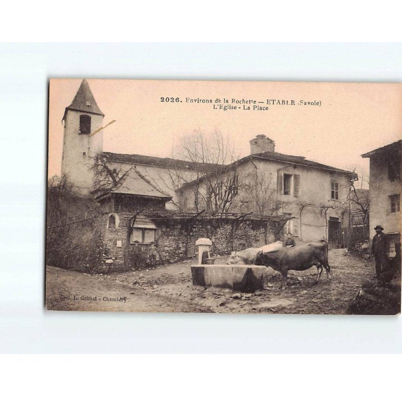 ETABLES : L'Eglise, la place - très bon état