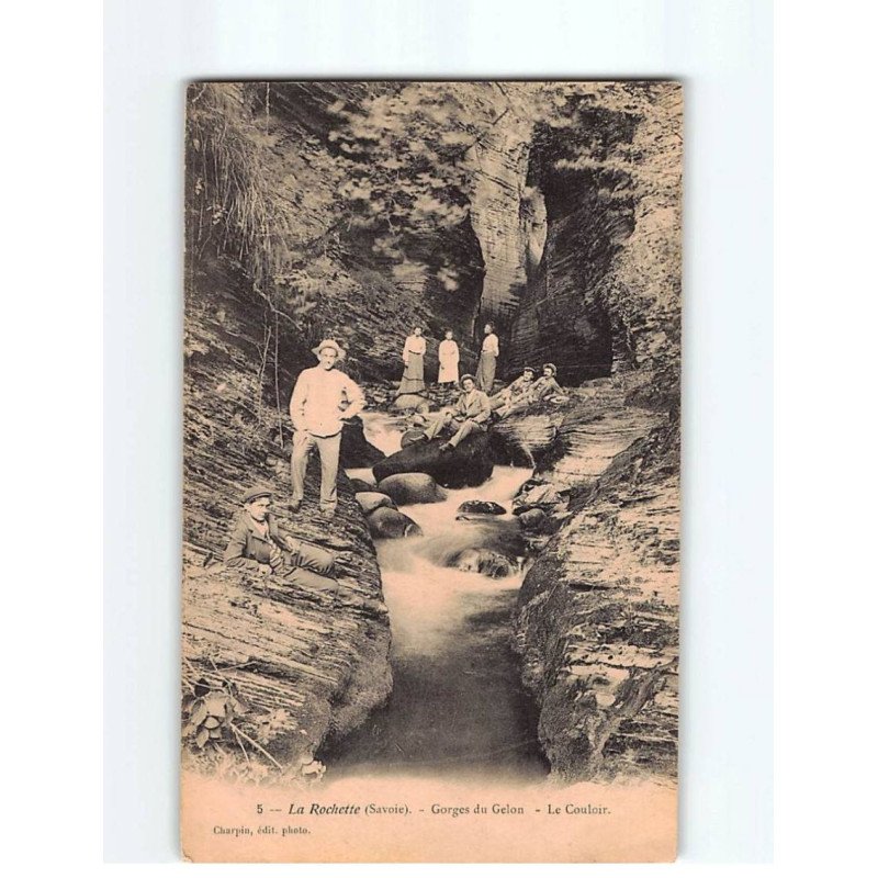 LA ROCHETTE : Gorges du Gelon, le Couloir - état