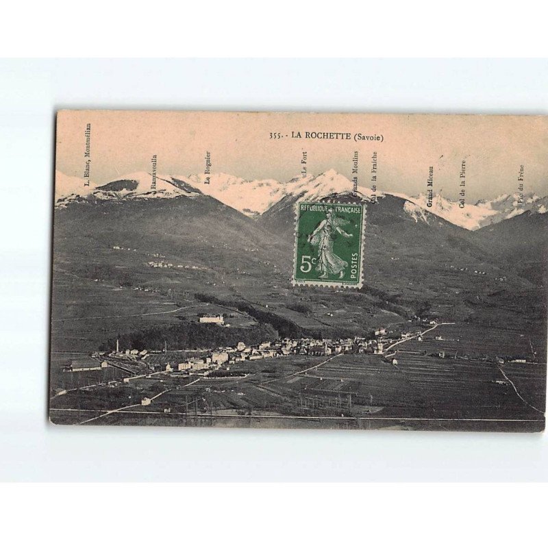 LA ROCHETTE : Vue générale - état