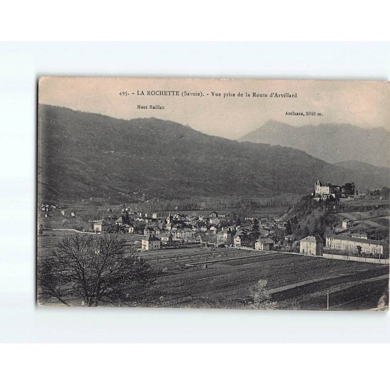 LA ROCHETTE : Vue prise de la Route d'Arvillard - état